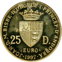 Andorra. 25 Diners, 1997 - 2
