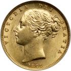 Australia. Sovereign, 1877-S. NGC MS61