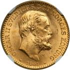 Sweden. 10 Kronor, 1901-EB. NGC MS65