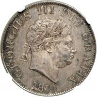 Great Britain. Halfcrown, 1819. NGC MS65