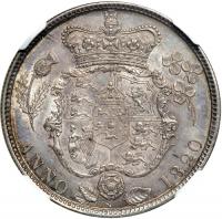 Great Britain. Halfcrown, 1820. NGC MS65 - 2