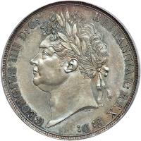 Great Britain. Crown, 1821. PCGS MS63