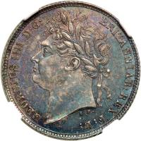 Great Britain. Sixpence, 1821. NGC MS64