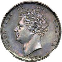 Great Britain. Proof Sixpence, 1826. NGC PF65