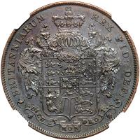 Great Britain. Pattern Crown, 1828. NGC PF62 - 2