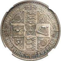 Great Britain. Proof Gothic Crown, 1847. NGC PF64 - 2