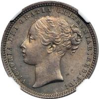 Great Britain. Shilling, 1874. NGC MS64