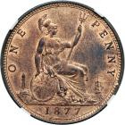 Great Britain. Penny, 1877. NGC MS64 - 2