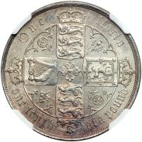 Great Britain. Gothic Florins, 1881. NGC MS62 - 2