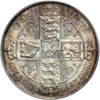 Great Britain. Gothic Florins, 1884. NGC MS62 - 2