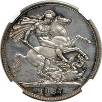 Great Britain. Proof Crown, 1887. NGC PF65 - 2