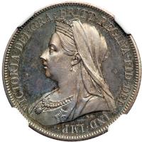 Great Britain. Proof Shilling, 1893. NGC PF64