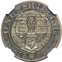 Great Britain. Proof Shilling, 1893. NGC PF64 - 2