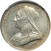 Great Britain. Halfcrown, 1893. NGC MS64
