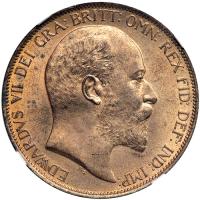 Great Britain. Penny, 1902. NGC MS64