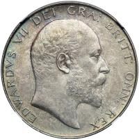 Great Britain. Halfcrown, 1907. NGC MS63