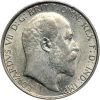 Great Britain. Florin, 1907. PCGS MS62