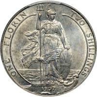 Great Britain. Florin, 1907. PCGS MS62 - 2