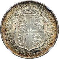 Great Britain. Halfcrown, 1917. NGC MS65 - 2