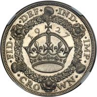 Great Britain. Proof Crown, 1927. NGC PF65 - 2