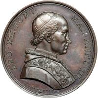 Italian States - Papal/Roman States. Medal, 1825. AU