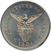 Philippines. 5 Centavos, 1904. PCGS PF65 - 2