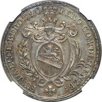 Switzerland - Beromünster. ½ Taler, ND (c.1720). NGC MS63 - 2