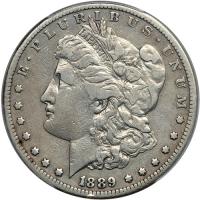 1889-CC Morgan Dollar