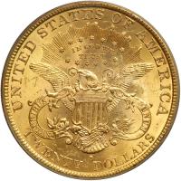 1897-S $20 Liberty. PCGS MS63 - 2