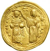 Romanus III, Argyrus, 1028-1034, Gold Histamenon Nomisma. VF
