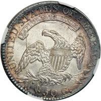 1814 Capped Bust Half Dollar. NGC MS65 - 2