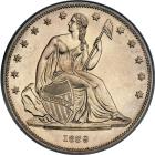 1839 Pattern Dollar. Silver, Reeded Edge. Judd-104. Pollock-116 Rarity 3. NGC PF64