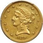 1839 PCGS graded Genuine AU Details