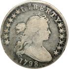 1798 Draped Bust Dollar. Large eagle. NGC VG8