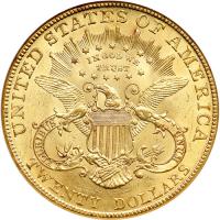 1905 $20 Liberty. NGC MS61 - 2