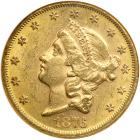 1876 $20 Liberty. NGC MS61