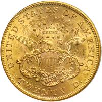 1876-S $20 Liberty. PCGS MS62 - 2