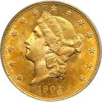 1903 $20 Liberty. PCGS MS64