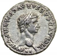 Claudius, AD 41-54. Silver Denarius (3.5g). Mint of Lugdunum (Lyons), AD 46. VF