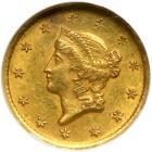 1849-O $1 Gold Liberty. NGC MS62