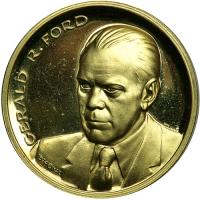 1974 Official Gerald R. Ford Presidential Inaugural 18 kt Gold Medal