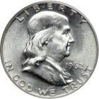 1962 Franklin Half Dollar. PCGS MS65