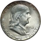 1952-S Franklin Half Dollar. PCGS MS66