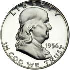 1956 Franklin Half Dollar. Type 2. NGC PF69