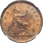 Great Britain. Penny, 1866. NGC MS64 - 2