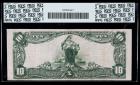 1902, $10 National Bank Note. The Peoples NB, Elizabeth, NJ. Ch. #11744. PCGS Very Fine 25. Fr-633. KL-1237. - 2