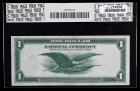 1918, $1 Federal Reserve Bank Note. PCGS Extremely Fine 45PPQ. Fr-713. KL-66. - 2