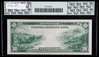 1914, $10 Federal Reserve Note. PCGS Choice About New 58PPQ. Fr-911c. - 2