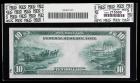 1914, $10 Federal Reserve Note. PCGS Choice About New 58. Fr-930. - 2