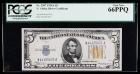 1934-A, $5 World War II Emergency Note. N. Africa. PCGS Gem New 66PPQ. Fr-2307. KL-1962.
